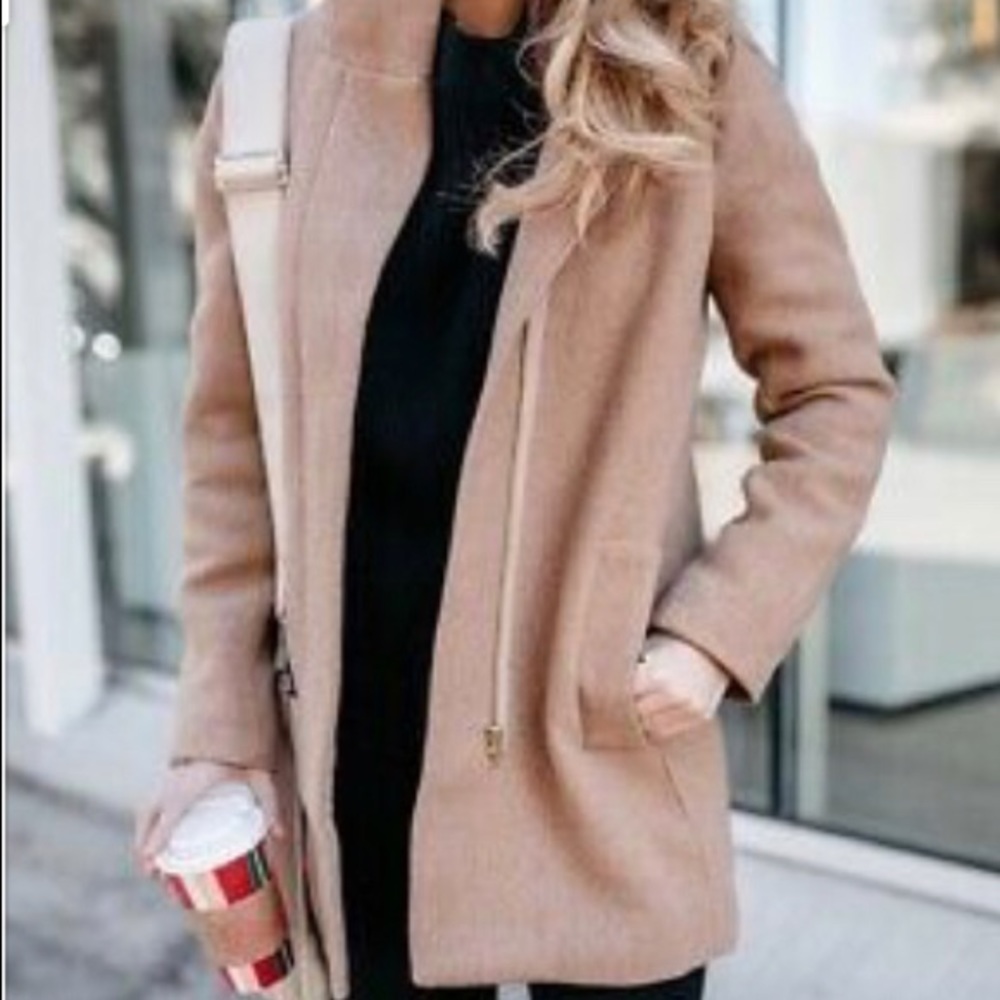 J Crew Mercantile City Peacoat